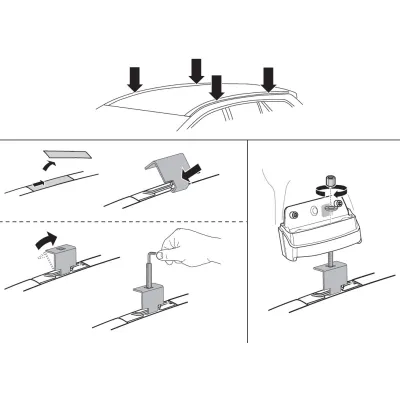 Монтажний комплект Thule 3095 для Suzuki Swift (mkIII) 2010-2017 (TH 183095) - 1 Монтажний комплект Thule 3095 для Suzuki Swift (mkIII) 2010-2017 (TH 183095) - 1 - Robinzon.ua