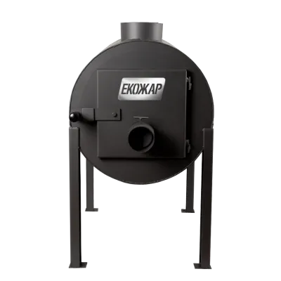 Дров'яна піч буржуйка Екожар Про 350 вертикальна - 2 - Robinzon.ua