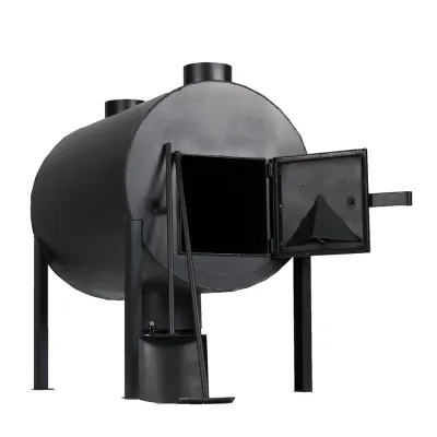 Дров'яна піч буржуйка Екожар Про 500 плюс комплект із вентилятором - 6 - Robinzon.ua