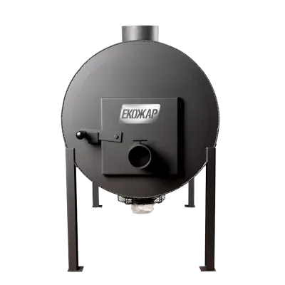 Дров'яна піч буржуйка Екожар Про 700 Плюс комплект з вентилятором - 3 - Robinzon.ua
