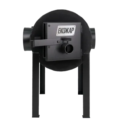 Дров'яна піч буржуйка Екожар Про 203 горизонтальна - 2 - Robinzon.ua