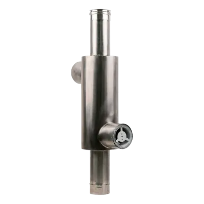 Теплообменник с возможностью принудительного обдува н/ж 110мм - 2 - Robinzon.ua