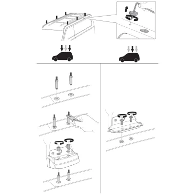 Монтажний комплект Thule 3123 для Ford Transit/Tourneo Custom (mkI) 2013→ (TH 183123) - 1 Монтажний комплект Thule 3123 для Ford Transit/Tourneo Custom (mkI) 2013→ (TH 183123) - 1 - Robinzon.ua
