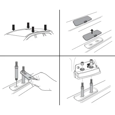 Монтажний комплект Thule 3133 для Nissan X-Trail (mkIII) 2013-2021 (TH 183133) - 1 Монтажний комплект Thule 3133 для Nissan X-Trail (mkIII) 2013-2021 (TH 183133) - 1 - Robinzon.ua
