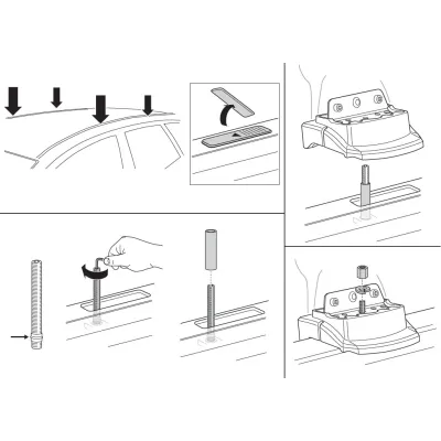 Монтажний комплект Thule 3146 для Kia Soul (mkII) 2014-2019 (TH 183146) - 1 - Robinzon.ua
