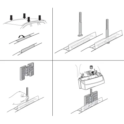 Монтажний комплект Thule 3152 для Mercedes-Benz GLE-Class (C292)(купе) 2015→ (TH 183152) - 1 Монтажний комплект Thule 3152 для Mercedes-Benz GLE-Class (C292)(купе) 2015→ (TH 183152) - 1 - Robinzon.ua