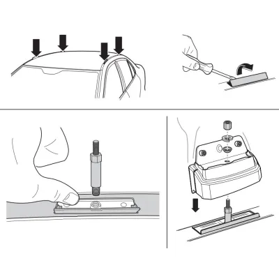 Монтажний комплект Thule 3178 для Mercedes-Benz EQC (N293) 2019→ (TH 183178) - 1 - Robinzon.ua