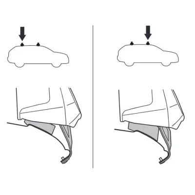 Монтажный комплект Thule 5013 для Audi A3/S3/RS3 (mkIII)(5-дв. хетчбек) 2012→ (TH 145013) - 1 - Robinzon.ua