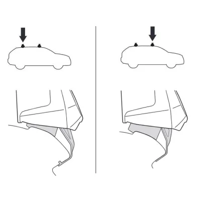 Монтажный комплект Thule 5016 для Volkswagen Jetta (mkVI)(седан) 2010→ (TH 145016) - 1 Монтажный комплект Thule 5016 для Volkswagen Jetta (mkVI)(седан) 2010→ (TH 145016) - 1 - Robinzon.ua
