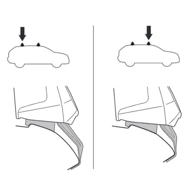 Монтажный комплект Thule 5031 для BMW 2-series Gran Tourer (F46) 2015→ (TH 145031) - 1 - Robinzon.ua