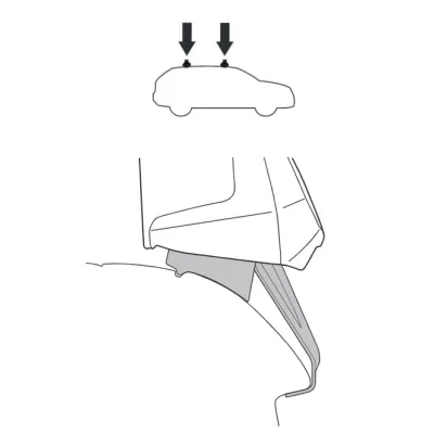 Монтажний комплект Thule 5037 для Kia Soul / Soul EV (со стеклянной крышей)(mkI) 2014-2019 (TH 145037) - 1 - Robinzon.ua