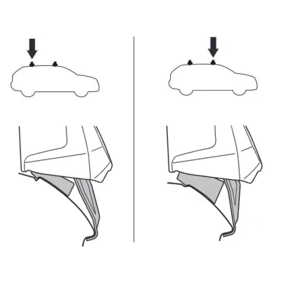 Монтажный комплект Thule 5046 для Honda CR-V (mkV) 2017→ (TH 145046) - 1 Монтажный комплект Thule 5046 для Honda CR-V (mkV) 2017→ (TH 145046) - 1 - Robinzon.ua