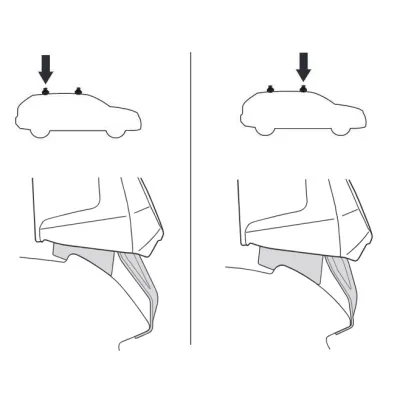 Монтажний комплект Thule 5050 для Kia Sportage (mkIV) 2015-2021 (TH 145050) - 1 - Robinzon.ua