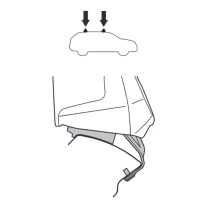 Монтажний комплект Thule 5055 для Alfa Romeo Giulia (mkI) 2016→ (TH 145055) - 1 - Robinzon.ua