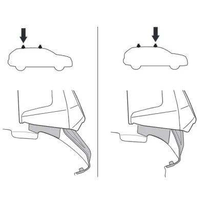 Монтажный комплект Thule 5056 для Nissan Qashqai (mkII) 2013-2021 (TH 145056) - 1 - Robinzon.ua