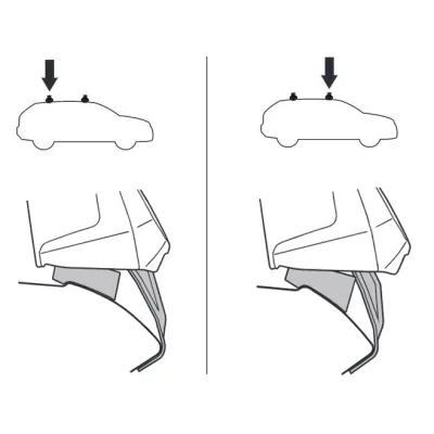 Монтажний комплект Thule 5061 для Seat Ateca (mkI) 2016→ (TH 145061) - 1 - Robinzon.ua