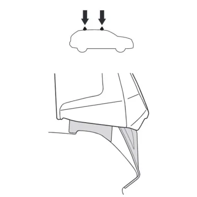 Монтажний комплект Thule 5074 для Ford Edge (mkII) 2015→ (TH 145074) - 1 - Robinzon.ua