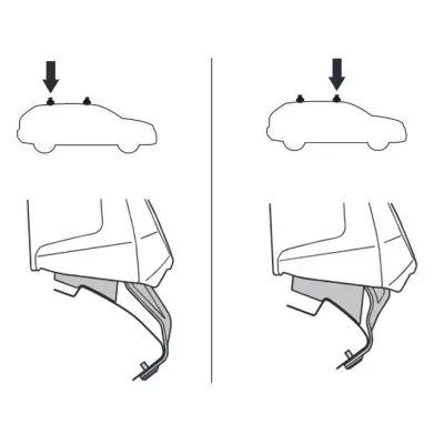 Монтажный комплект Thule 5090 для Volvo V40 (mkII) 2012→ (TH 145090) - 1 Монтажный комплект Thule 5090 для Volvo V40 (mkII) 2012→ (TH 145090) - 1 - Robinzon.ua
