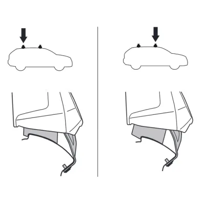 Монтажный комплект Thule 5092 для Opel/Vauxhall/Holden Insignia (mkI)(седан и ліфтбек) 2008-2017 (TH 145092) - 1 - Robinzon.ua