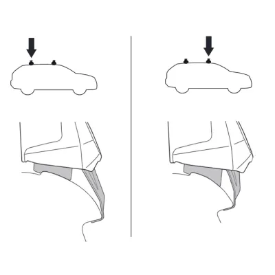 Монтажний комплект Thule 5099 для Toyota Corolla Verso (mkIII) 2004-2008 (TH 145099) - 1 Монтажний комплект Thule 5099 для Toyota Corolla Verso (mkIII) 2004-2008 (TH 145099) - 1 - Robinzon.ua