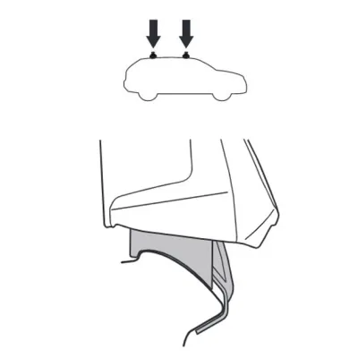 Монтажный комплект Thule 5103 для Chevrolet Malibu (mkIX) 2016→ (TH 145103) - 1 - Robinzon.ua