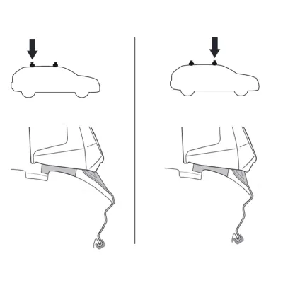 Монтажный комплект Thule 5107 для Toyota Tacoma (mkIII)(4-дв.) 2015→ (TH 145107) - 1 - Robinzon.ua