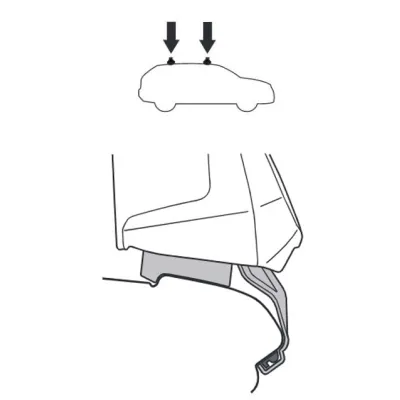 Монтажный комплект Thule 5116 для Land Rover Range Rover Sport (mkI) 2005-2013 (TH 145116) - 1 - Robinzon.ua