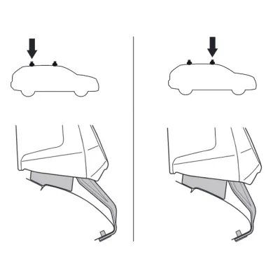 Монтажний комплект Thule 5124 для Ford Focus (mkIII)(седан) 2011-2018 (TH 145124) - 1 Монтажний комплект Thule 5124 для Ford Focus (mkIII)(седан) 2011-2018 (TH 145124) - 1 - Robinzon.ua