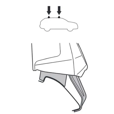 Монтажный комплект Thule 5134 для Hyundai ix35 (mkII) 2010-2015 (TH 145134) - 1 - Robinzon.ua