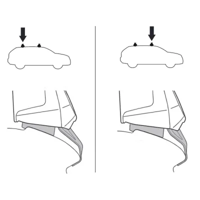 Монтажний комплект Thule 5139 для BMW 2-series Active Tourer (F45) 2014→ (TH 145139) - 1 - Robinzon.ua