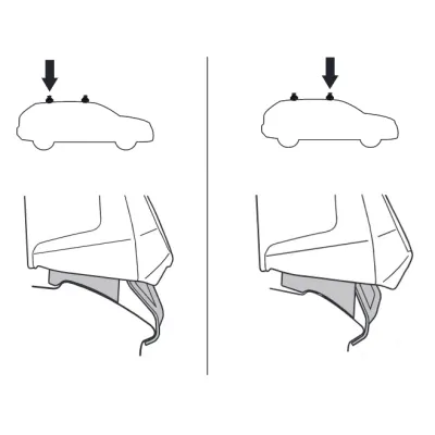 Монтажный комплект Thule 5143 для Cherolet Spark (mkIV); Opel Karl (mkI) 2015→ (TH 145143) - 1 Монтажный комплект Thule 5143 для Cherolet Spark (mkIV); Opel Karl (mkI) 2015→ (TH 145143) - 1 - Robinzon.ua