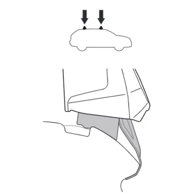 Монтажный комплект Thule 5145 для BMW X6 (F16) 2015→ (TH 145145) - 1 - Robinzon.ua