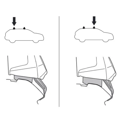 Монтажный комплект Thule 5150 для Kia Optima (mkIV)(седан) 2016→ (TH 145150) - 1 Монтажный комплект Thule 5150 для Kia Optima (mkIV)(седан) 2016→ (TH 145150) - 1 - Robinzon.ua