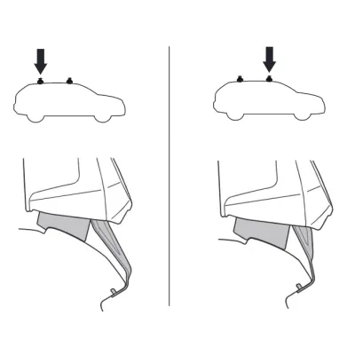 Монтажный комплект Thule 5155 для Porsche Panamera Sport Turismo (mkII)(универсал) 2018→ (TH 145155) - 1 Монтажный комплект Thule 5155 для Porsche Panamera Sport Turismo (mkII)(универсал) 2018→ (TH 145155) - 1 - Robinzon.ua