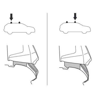 Монтажный комплект Thule 5168 для Nissan Note (mkII) 2012-2020 (TH 145168) - 1 Монтажный комплект Thule 5168 для Nissan Note (mkII) 2012-2020 (TH 145168) - 1 - Robinzon.ua