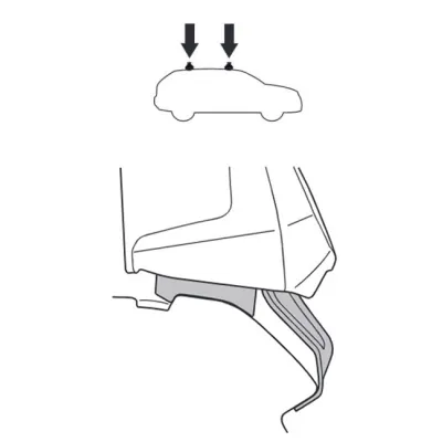 Монтажный комплект Thule 5175 для Honda HR-V (mkII) 2015-2021 (TH 145175) - 1 - Robinzon.ua