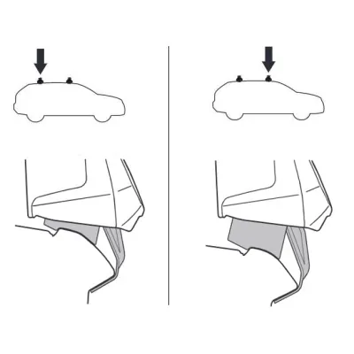 Монтажный комплект Thule 5186 для Ford Fusion (седан)(mkII) 2013→(USA) (TH 145186) - 1 Монтажный комплект Thule 5186 для Ford Fusion (седан)(mkII) 2013→(USA) (TH 145186) - 1 - Robinzon.ua