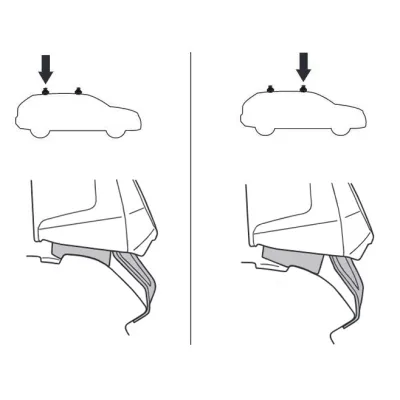 Монтажний комплект Thule 5190 для Honda Civic (mkVIII)(седан) 2005-2011 (TH 145190) - 1 Монтажний комплект Thule 5190 для Honda Civic (mkVIII)(седан) 2005-2011 (TH 145190) - 1 - Robinzon.ua