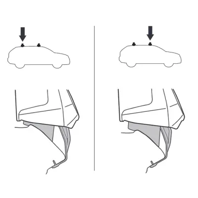 Монтажный комплект Thule 5205 для Audi A1 (mkII) 2019→ (TH 145205) - 1 - Robinzon.ua