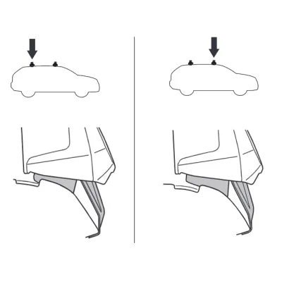 Монтажный комплект Thule 5219 для Toyota Land Cruiser Prado (J150) 2009→ (TH 145219) - 1 - Robinzon.ua