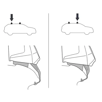Монтажный комплект Thule 5231 для Renault Clio (mkV)(хетчбек) 2019→ (TH 145231) - 1 - Robinzon.ua