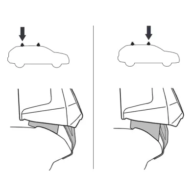 Монтажный комплект Thule 5240 для Volkswagen T-Cross (mkI) 2019→ (TH 145240) - 1 - Robinzon.ua