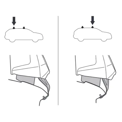 Монтажний комплект Thule 5246 для Audi Q3/RS Q3 Sportback (mkI) 2019→ (TH 145246) - 1 - Robinzon.ua