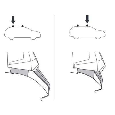 Монтажный комплект Thule 5248 для Porsche Macan (mkI) 2014→ (TH 145248) - 1 - Robinzon.ua