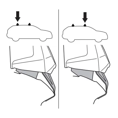 Монтажний комплект Thule 5307 для Audi e-tron / Q8 e-tron (mkI) 2018→ (TH 145307) - 1 - Robinzon.ua