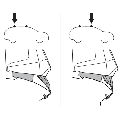 Монтажный комплект Thule 5327 для Citroen C5 X (mkIII)(хетчбек) 2021→ (TH 145327) - 1 - Robinzon.ua