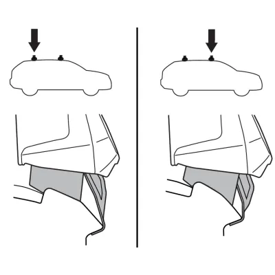 Монтажный комплект Thule 5332 для Jeep Grand Cherokee (mkIV)(WK2) 2011-2021 (TH 145332) - 1 - Robinzon.ua