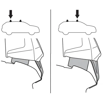 Монтажний комплект Thule 5367 для Toyota Prius (mkV) 2022→ (TH 145367) - 1 Монтажний комплект Thule 5367 для Toyota Prius (mkV) 2022→ (TH 145367) - 1 - Robinzon.ua