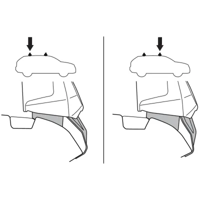 Монтажний комплект Thule 5380 для Fiat 600 (mkI) 2023→ (TH 145380) - 1 - Robinzon.ua