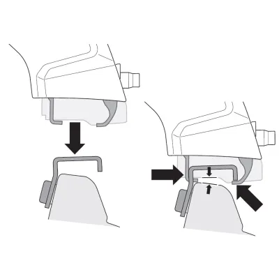 Монтажный комплект Thule 6130 для Chevrolet Suburban (mkXI) / Tahoe (mkIV) 2015-2020 / TrailBlazer (mkII)(RG) 2012-2020; GMC Yukon (mkXI) 2015-2020 (TH 186130) - 1 - Robinzon.ua